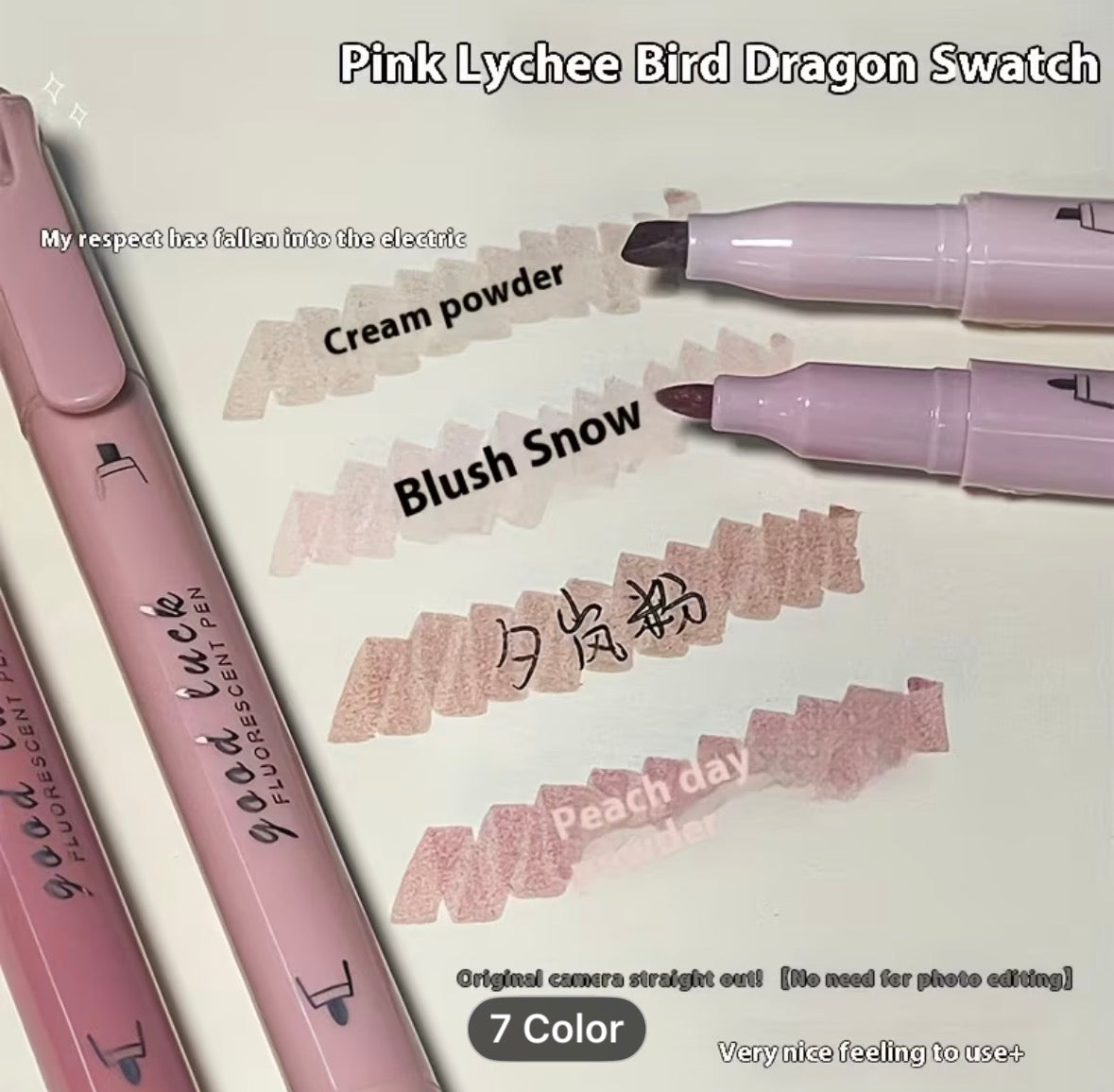 Highlighters (pink series)