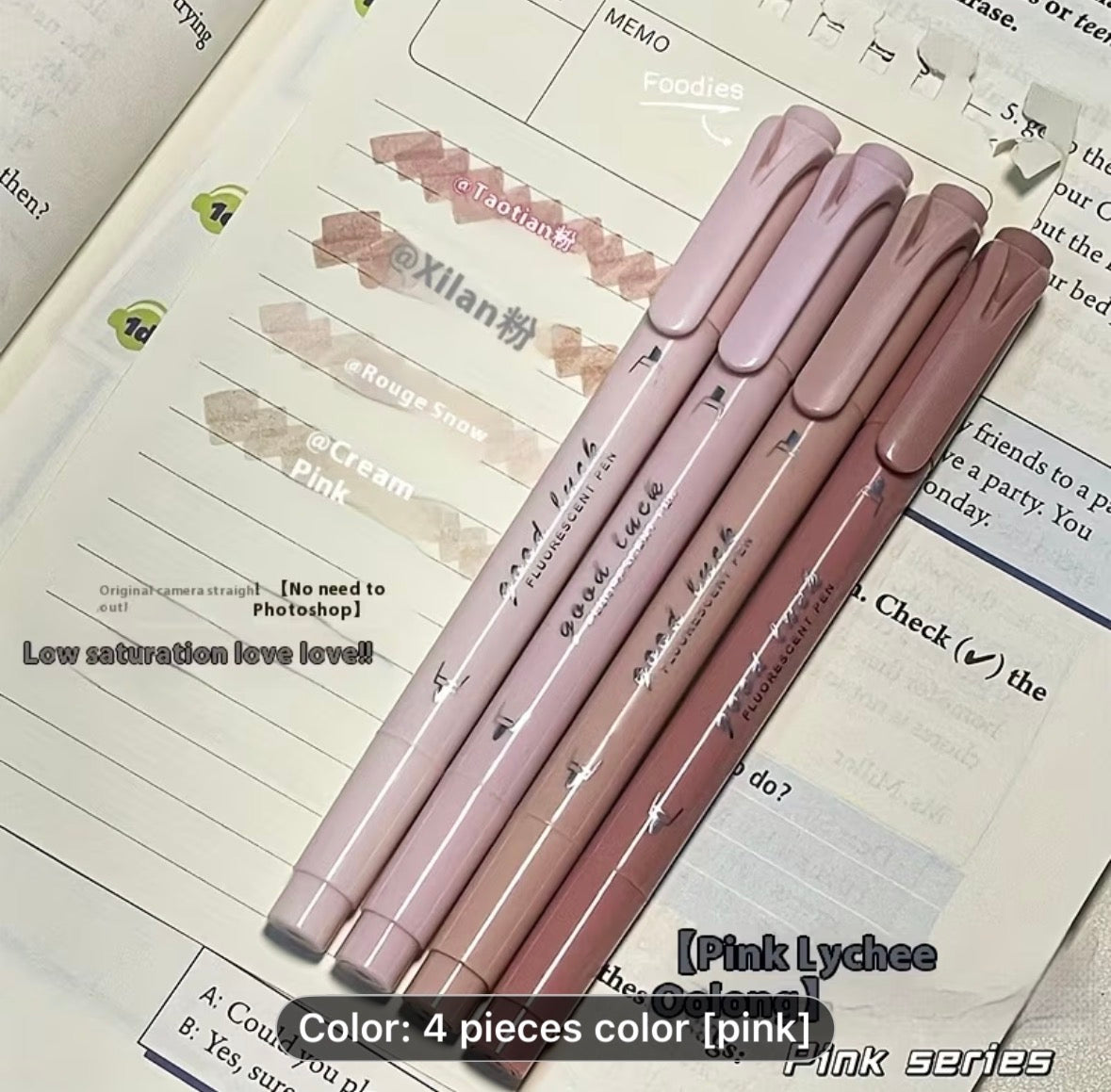 Highlighters (pink series)
