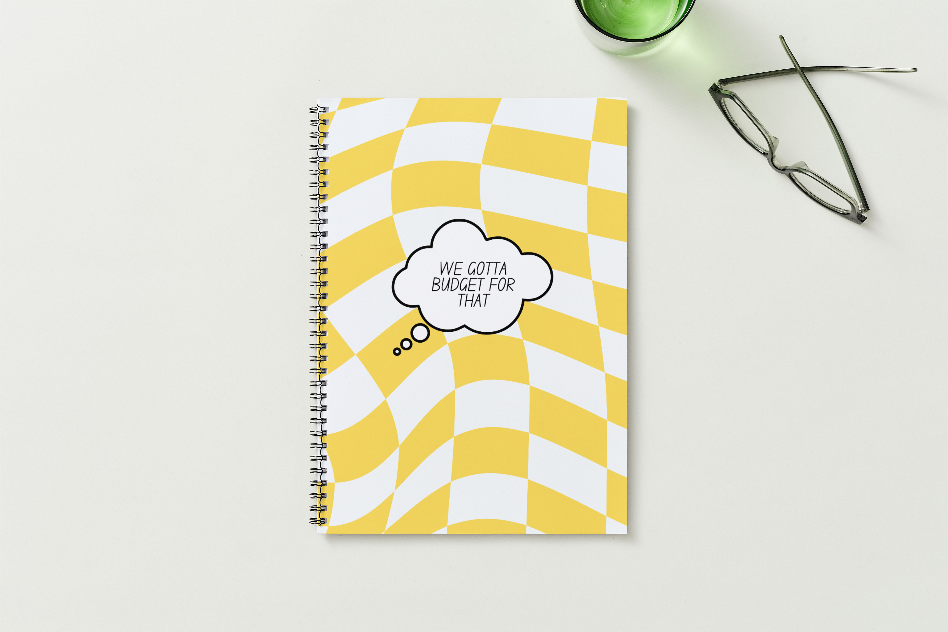 Checkered Yellow/White