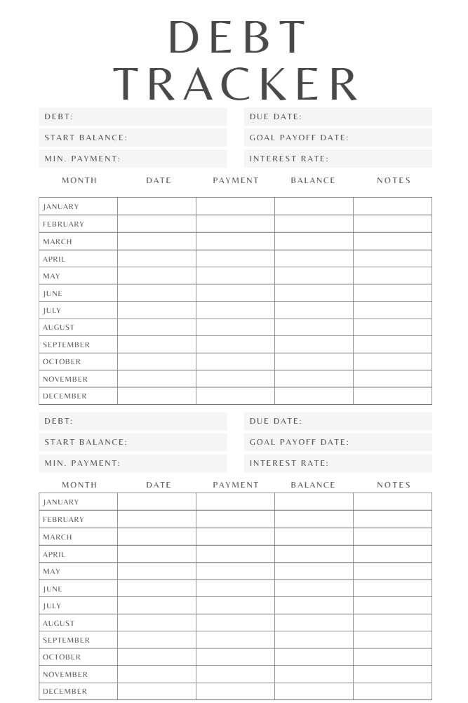 Budget Planner (DIGITAL PDF FILE)